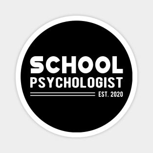 School Psychologist Est. 2020 Magnet